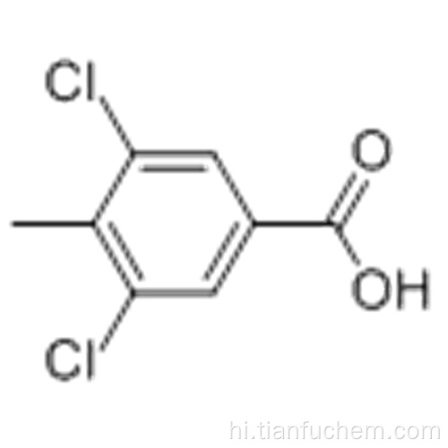 बेंजोइक एसिड, 3,5-डाइक्लोरो-4-मिथाइल- कैस 39652-34-1
